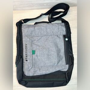 Exclusive Starbucks Messenger Bag LE 19 Fits Computer Tablet Laptop 15"
